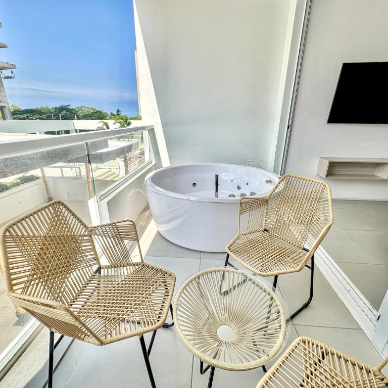 Apartamentos Luxury Hotel Porto Horizonte - AR Rentals - Apartamento Deluxe - 17