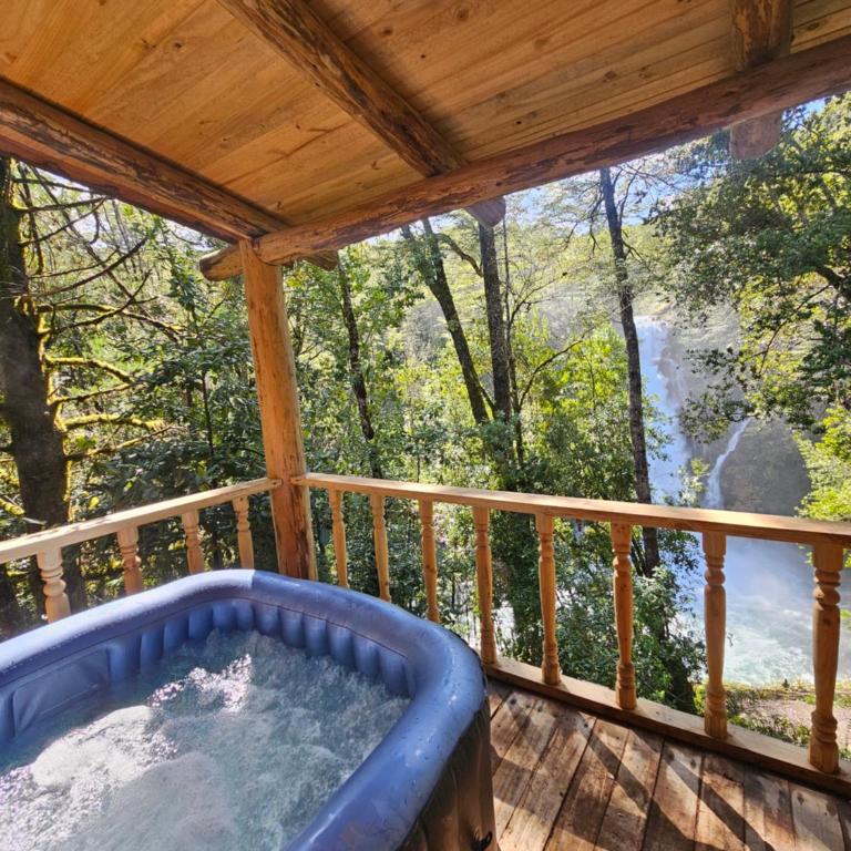 Cabaña Refugio Cascada - One-Bedroom House - 8