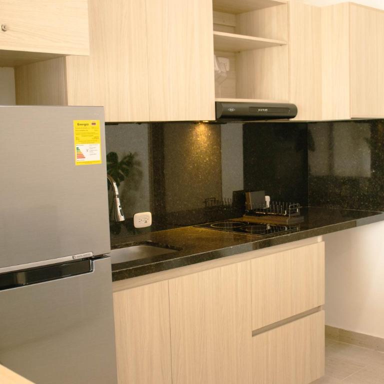 Charming Oceanfront Apartment with Balcony and Panoramic view, Cartagena Colombia - One-Bedroom Apartment with Balcony and Sea View - 8