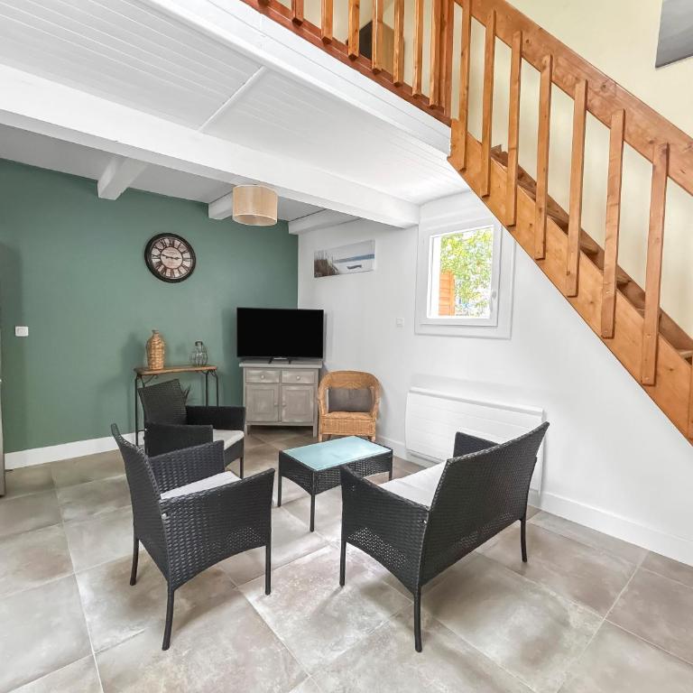 Terrasse privée, à 5 min des plages - Villa mit 2 Schlafzimmern - 4