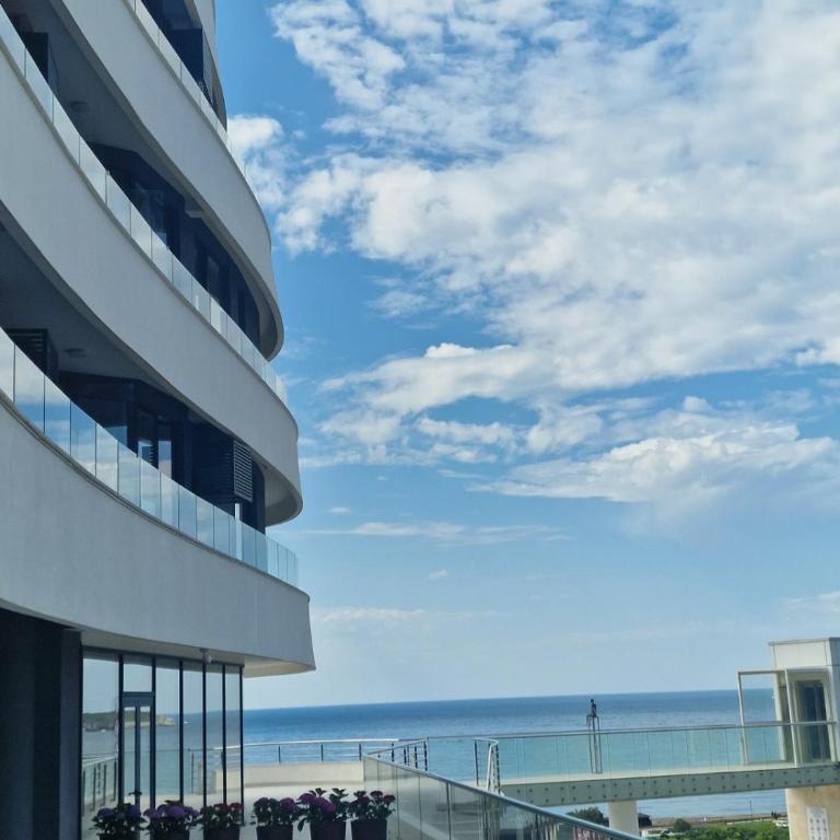 Skyline lux apartman Becici sa pogledom na more - Apartman sa 1 Spavaćom Sobom - 7