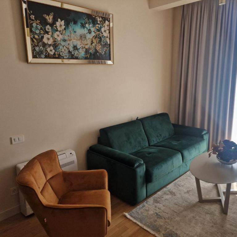 Skyline lux apartman Becici sa pogledom na more - Apartman sa 1 Spavaćom Sobom - 19