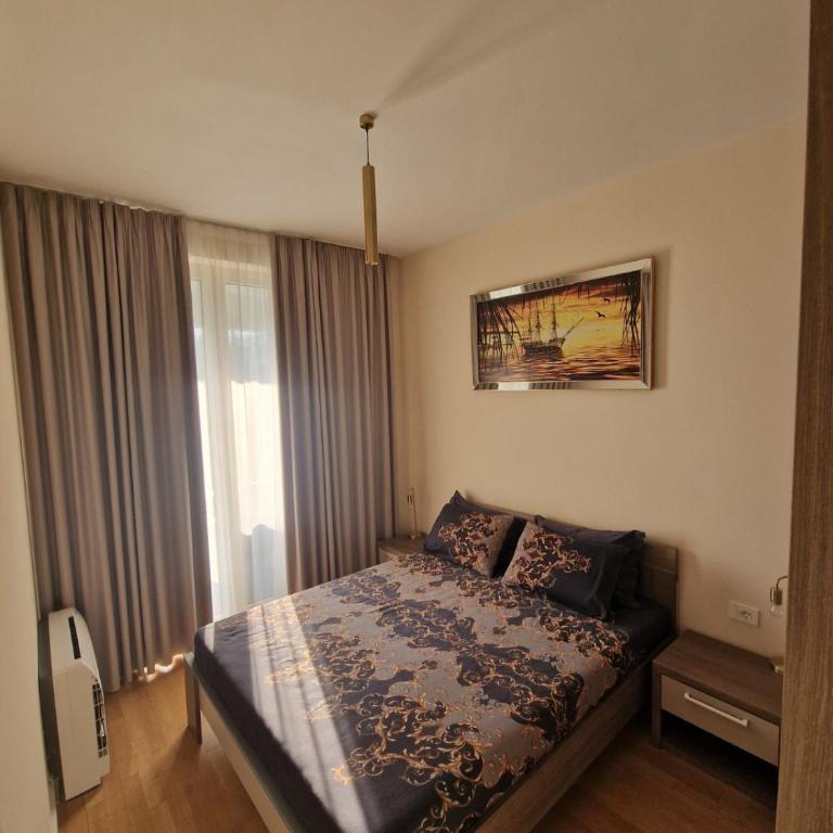 Skyline lux apartman Becici sa pogledom na more - Apartman sa 1 Spavaćom Sobom - 24