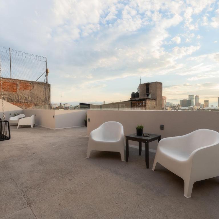 Zielo Rentals Palma ,Private balcony, Rooftop Walk to Zocalo - Deluxe Apartment mit Balkon und 2 Schlafzimmern - 28