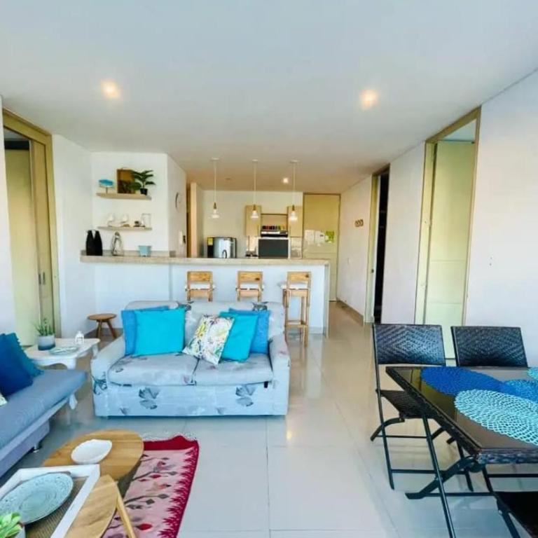 Espectacular vista, piso alto y fresco Rodadero Santa Marta - Apartamento de 2 dormitorios - 6