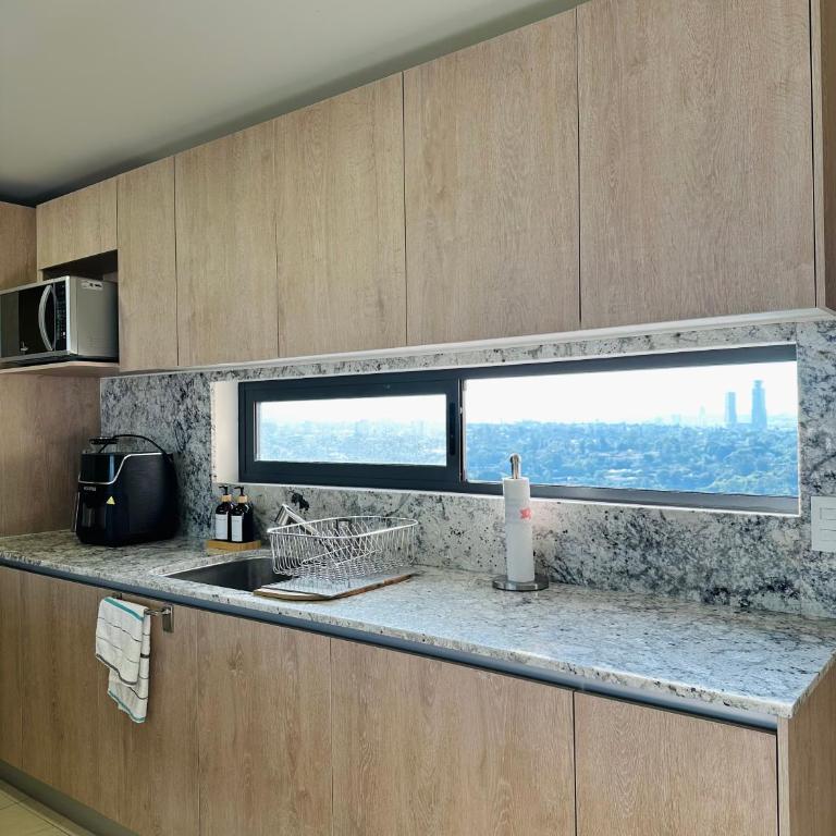 Modern 2BR Condo in Providencia, City Views, Pool & Gym - Two-Bedroom Deluxe Apartment with Balcony - 5