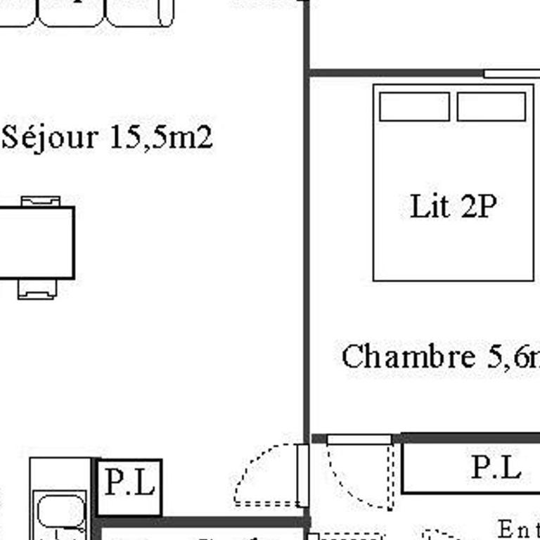 Charmant 2 pièces avec wifi, proche ski - Appartamento con 1 Camera da Letto - 3