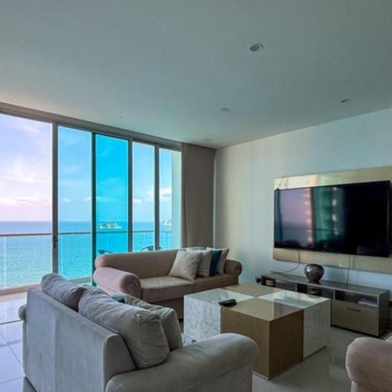 ESPECTACULAR vista, hermoso apartamento, muy amplio Rodadero Santa Marta - Apartamento de 3 dormitorios - 7