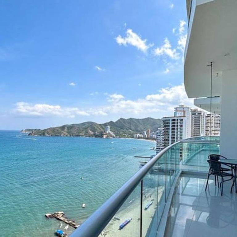 ESPECTACULAR vista, hermoso apartamento, muy amplio Rodadero Santa Marta - Apartamento de 3 dormitorios - 12
