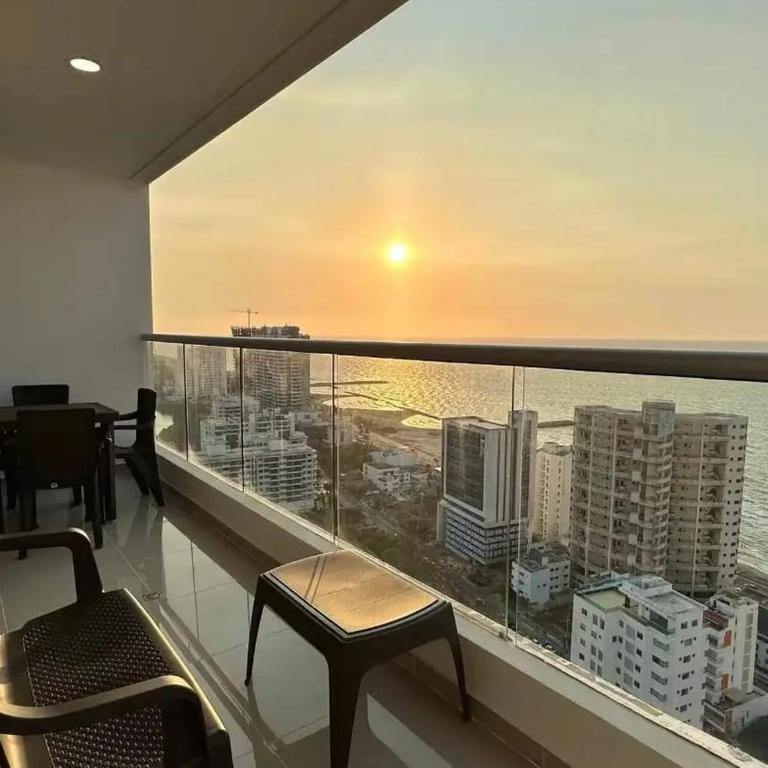Exclusivo apartamento, vista al mar, amplio y muy fresco Morros Cartagena - Apartamento - 11