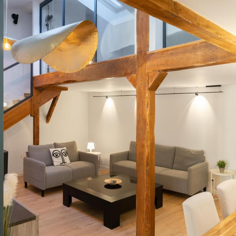 Appartement T4 plein centre ville Climatisé escalier étroit - Appartamento con 3 Camere da Letto - Piano Alto - 3