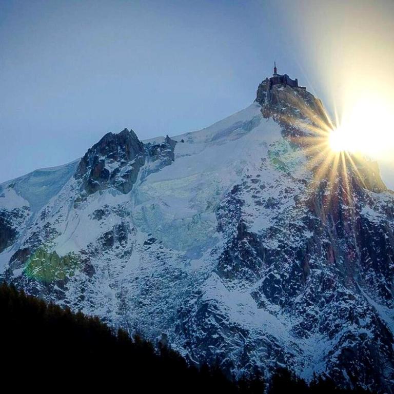 Le Chamois 5E Balcon panoramique MontBlanc avec parking gratuit - Apartamento con vistas a las montañas - 21