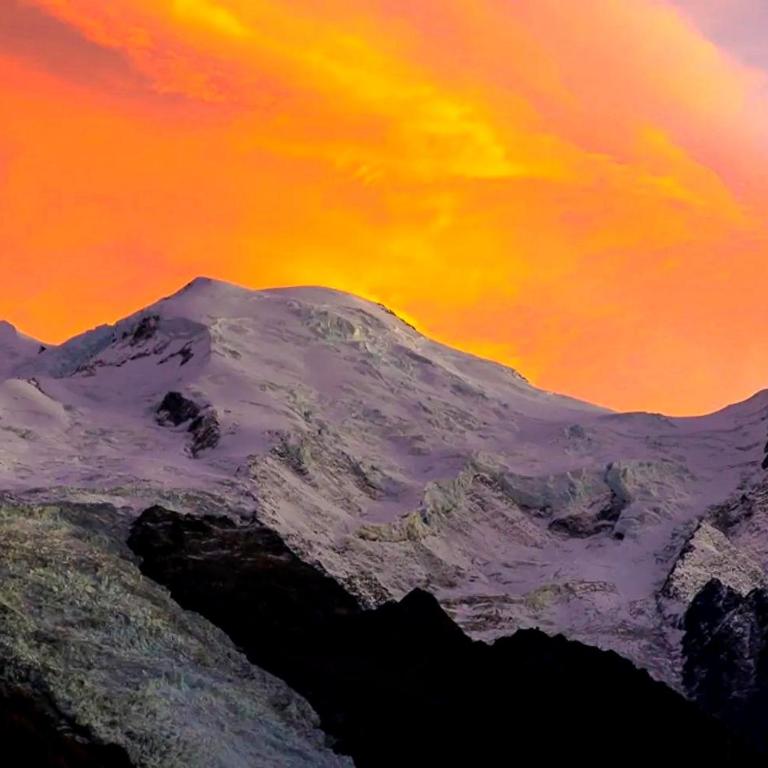 Le Chamois 5E Balcon panoramique MontBlanc avec parking gratuit - Apartamento con vistas a las montañas - 7