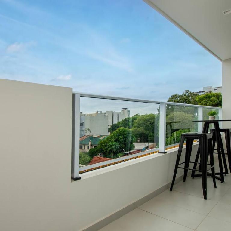 Stylish 2BR in Top Asuncion Area Sunlit, Pool&Gym 101 - Apartamento de 1 dormitorio - 10