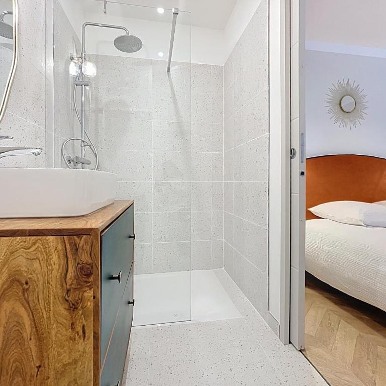 T2 climatisé déco pep's centre ville - Appartamento con 1 Camera da Letto - 12