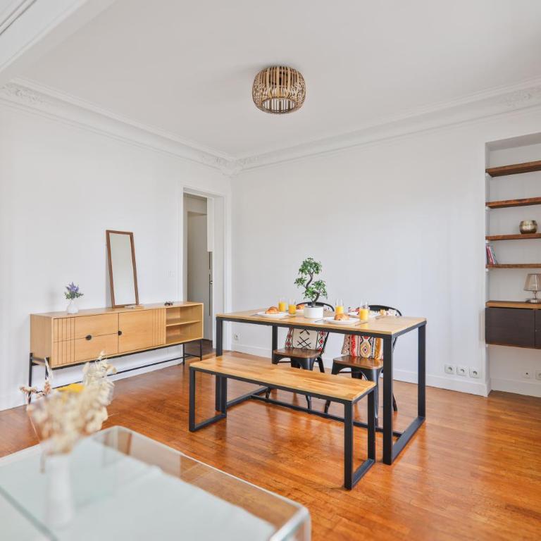 Haussmannien lumineux avec balcon proche Montmartre - Appartement 1 Chambre - 13