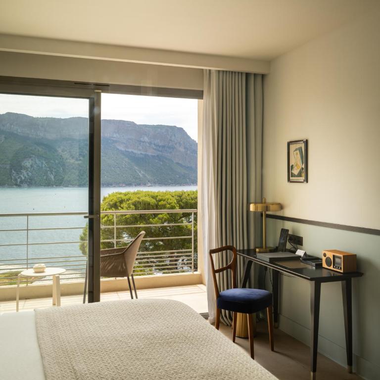 Hôtel Les Roches Blanches Cassis - Chambre Double Deluxe - Vue sur Mer - 3