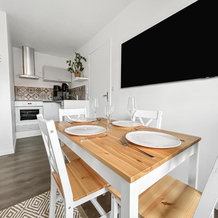 Appartement moderne, à 2 pas de la plage - Apartment mit 1 Schlafzimmer - 7