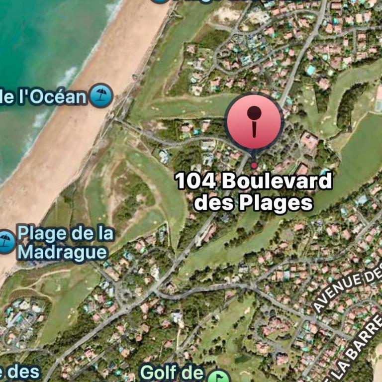 studio classé 3 étoiles, Anglet Chiberta ocean golf surf - Appartement 2 Chambres - 16