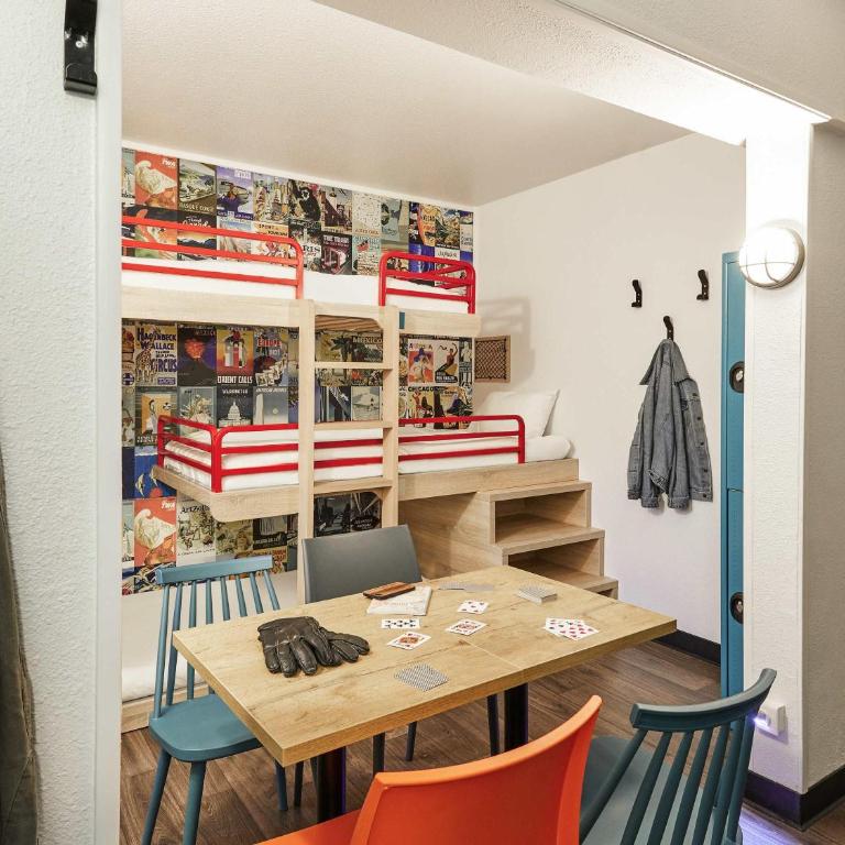 hotelF1 Antibes Sophia Antipolis - Chambre Break avec 2 Lits Simples et Lit d’Appoint - 10