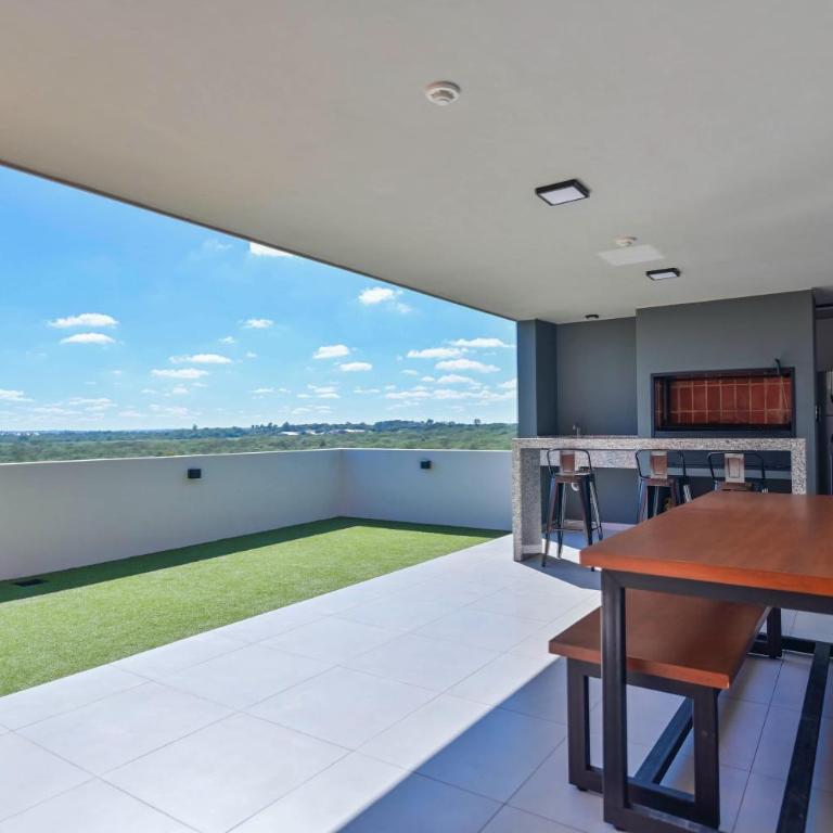 Elegant 2-bedroom space with a pool, gym, and free parking - Two-Bedroom Apartment - 4