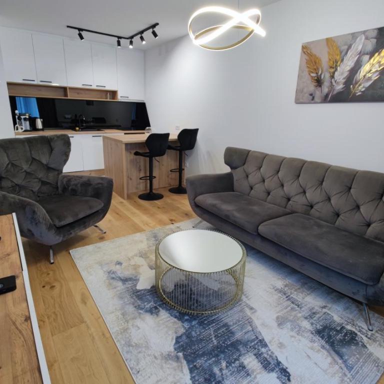 Lux Apartment Divine with Private Parking Garage - One-Bedroom Apartment - 23