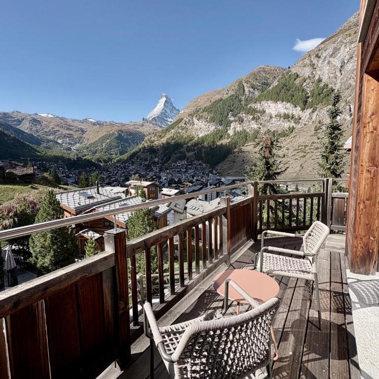 Alpenlodge - Doppelzimmer Style mit Matterhornblick - 11