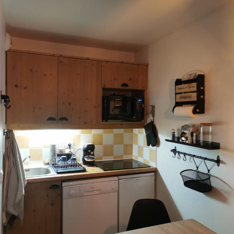 Résidence L'Albane, 4 pers, skis aux pieds, piscine et parking - Appartamento con 1 Camera da Letto - 7