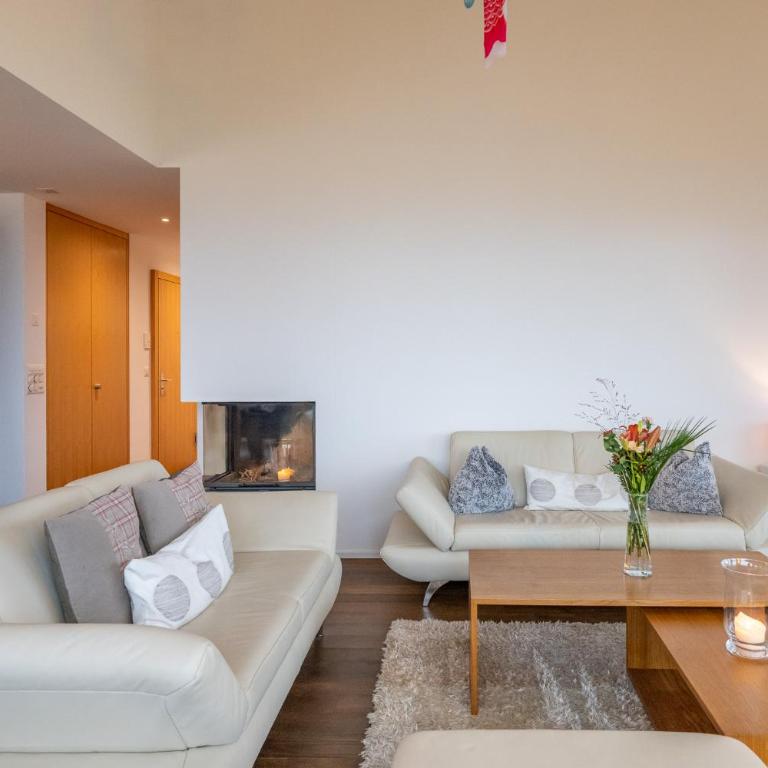 Edelweiss Ferienwohnung, Panoramablick - Apartment mit Blick auf die Berge - 7