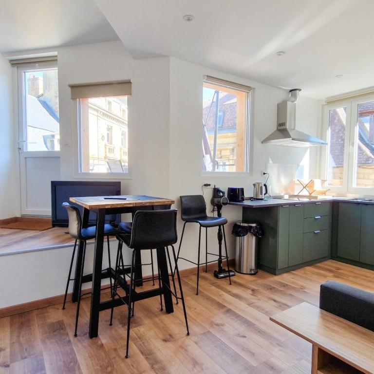 La Terrasse Draps compris - Appartement 1 Chambre - 6