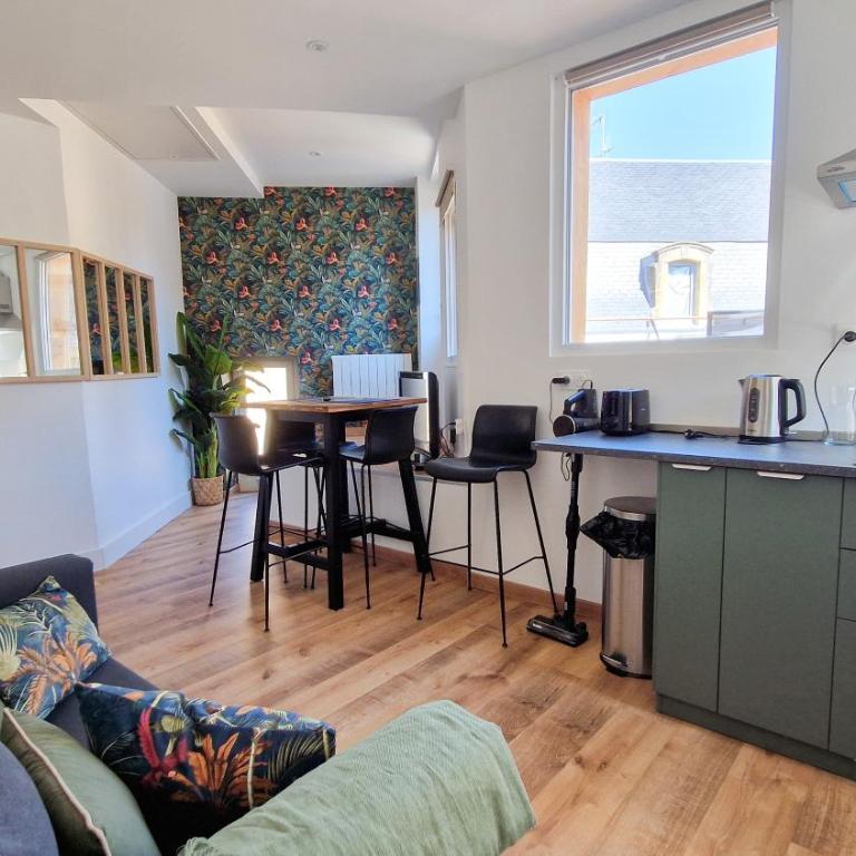 La Terrasse Draps compris - Appartement 1 Chambre - 4