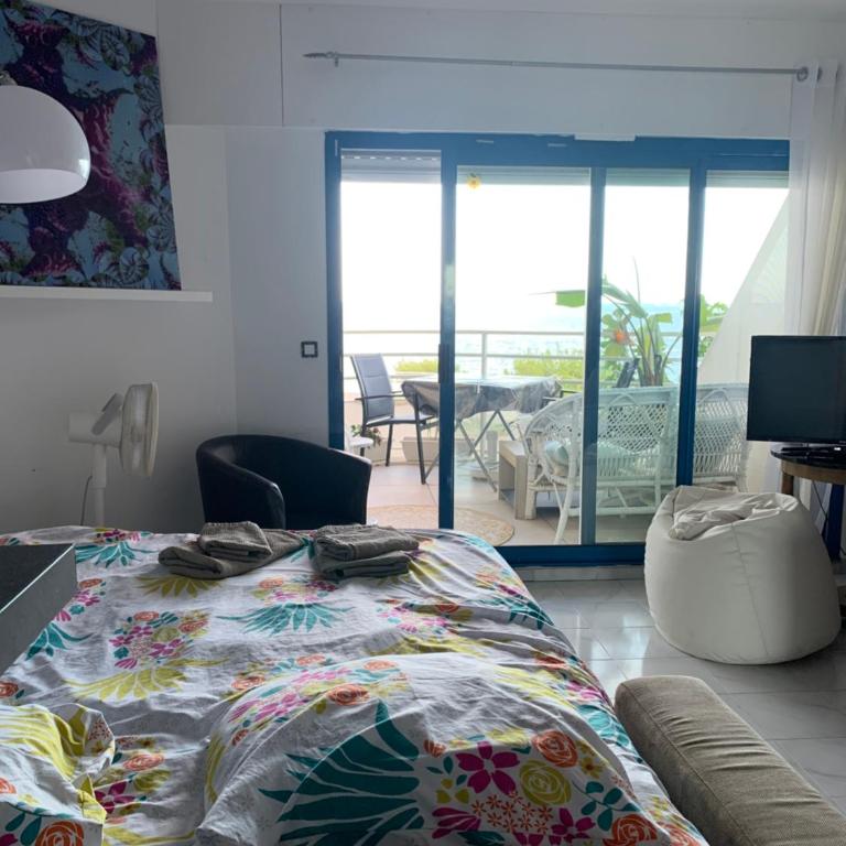 Studio calme vue mer pieds dans l'eau - Appartamento con 1 Camera da Letto - 11