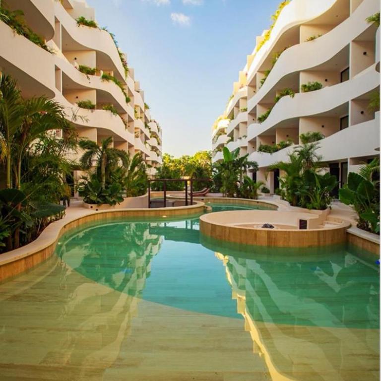 Tulum Getaway with Jacuzzi & Pools - Apartamento de 1 dormitorio - 9