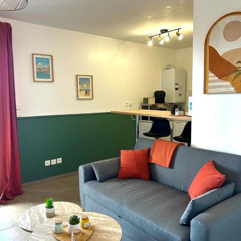 Un cocon tout confort à La Rochelle - proche gare & plages - Apartment mit 1 Schlafzimmer - 7
