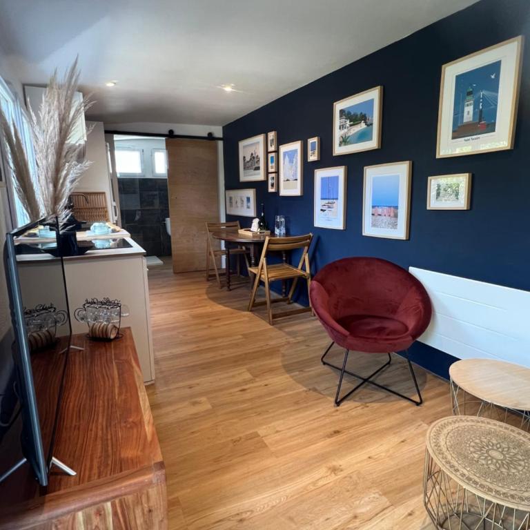 Maison Plage Benoît avec terrasse et jardin - parking gratuit - Casa con 2 Camere da Letto - 8