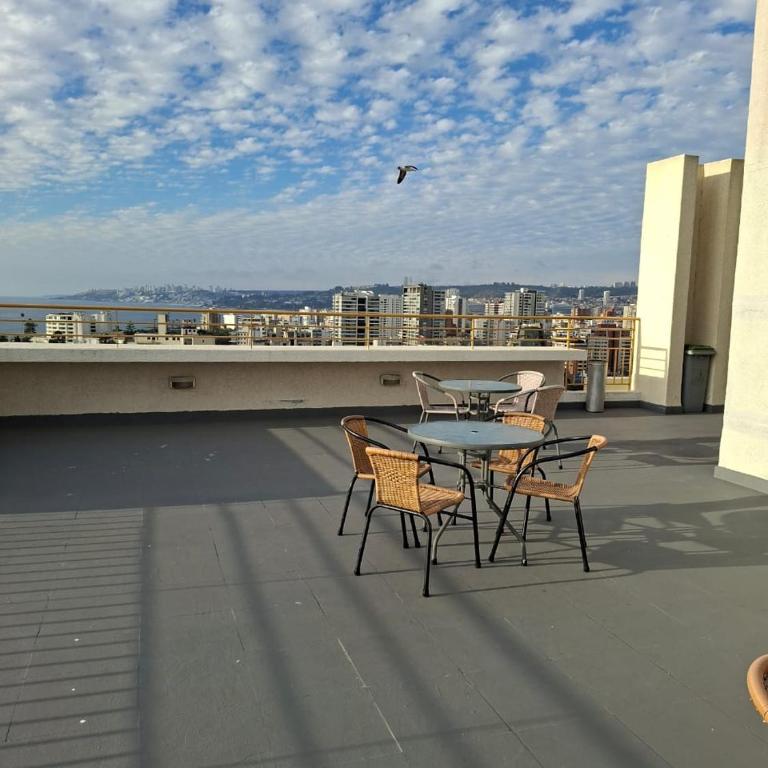 Excelente Departamento 6 Personas Viña Centro Metro Miramar - Two-Bedroom Apartment - 14