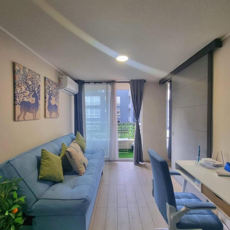 Dpto con AC metro Parque Almagro- Precio total - One-Bedroom Apartment - 1