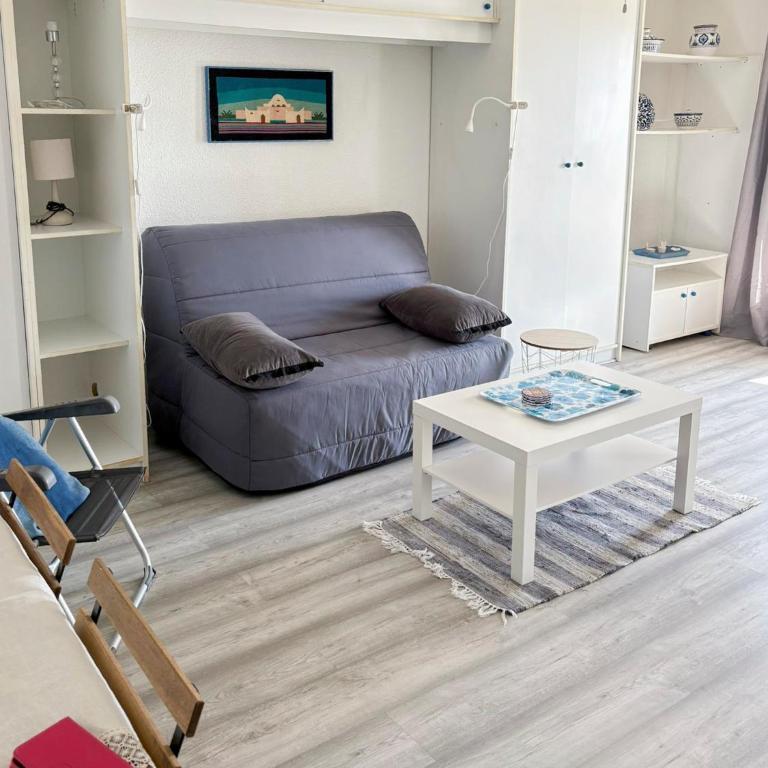 Douceur azuréenne - Wifi, Parking, vue mer, 4pers - Appartement 1 Chambre - 3