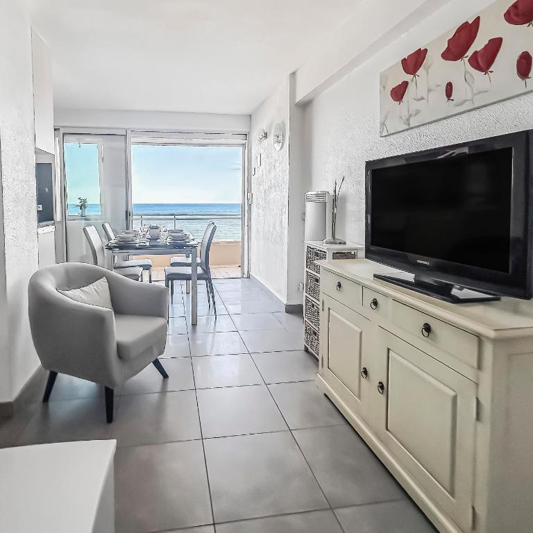 Balcon vue mer, lumineux et parking privé - Apartamento de 1 dormitorio - 13