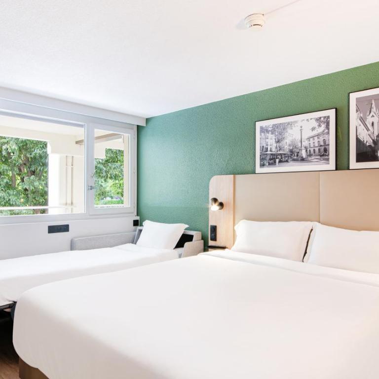 Campanile Prime - Aix-en-Provence Sud - Pont de l'Arc - Chambre Standard - 1 Lit Queen-Size et 1 Canapé-Lit - 5