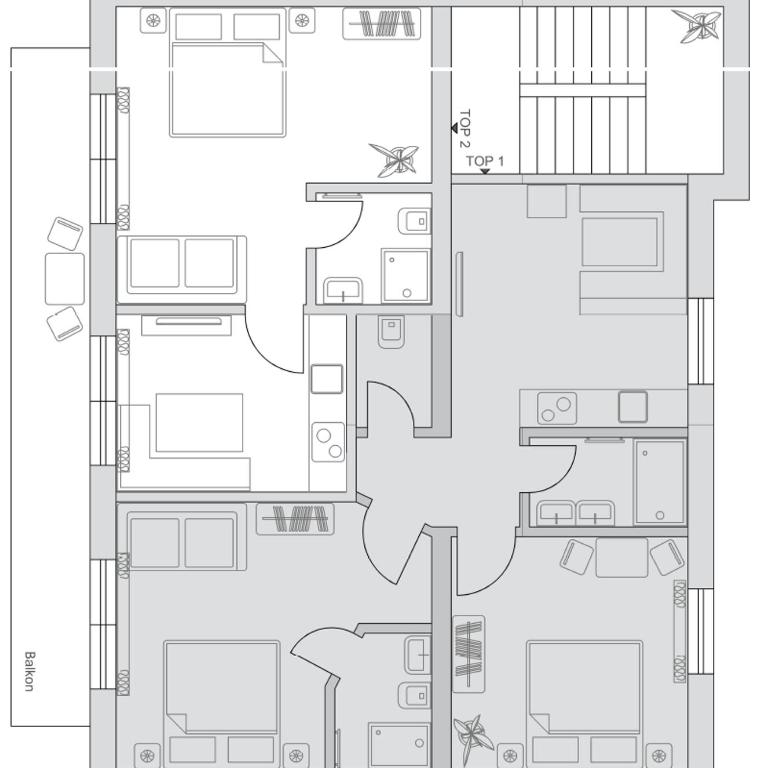 Haus Sonnberg - Apartment mit 1 Schlafzimmer - 5