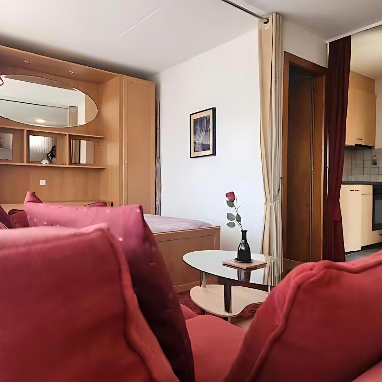 Studio Cosy Panorama II - Proche des Bains et vue sur la vallée et montagne - Apartment mit 1 Schlafzimmer - 8