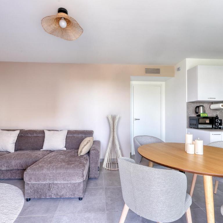 Les Lumières du Cinquième , 2 chambres , clim , wifi , Cap3000 à pied , parking - Appartement 2 Chambres - 30