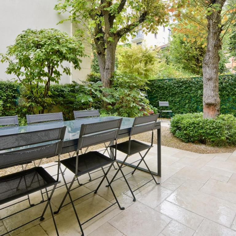 La Villa d'Auteuil, Paris 16 - Chambre Lit Queen-Size - Vue sur Jardin - 4