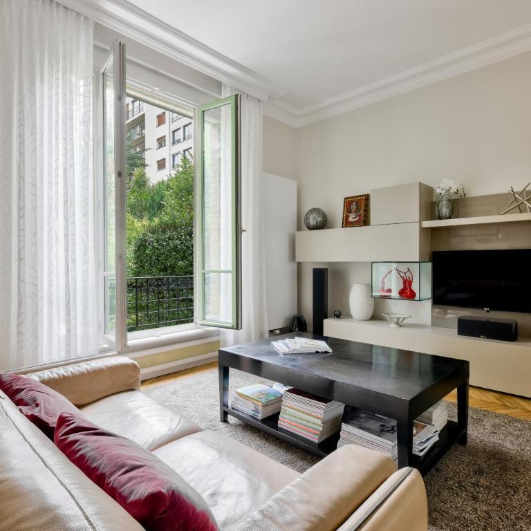 La Villa d'Auteuil, Paris 16 - Chambre Lit Queen-Size - Vue sur Jardin - 19