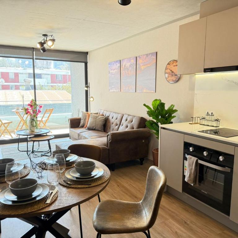HOM I En Providencia 1D1B 2PAX Metro Santa Isabel GB 103 - Apartment - 4