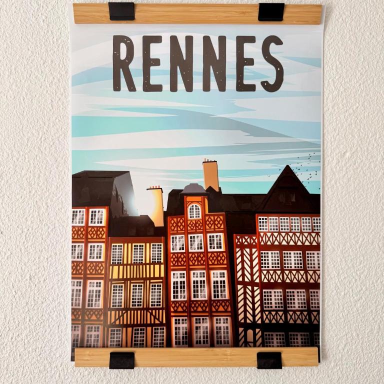 Le Duplex de Jean, Centre de Rennes - Appartement 1 Chambre - 24