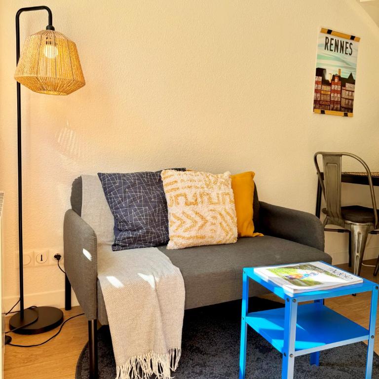 Le Duplex de Jean, Centre de Rennes - Appartement 1 Chambre - 26