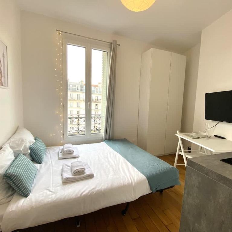 345 Suite Montand - Cosy Apartment Paris Center - Studio - 6