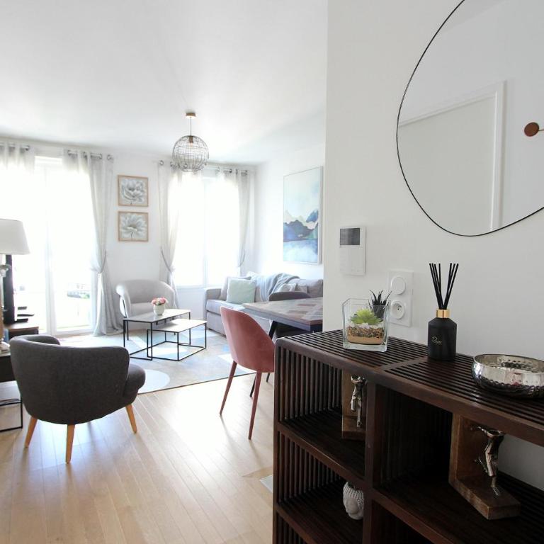Faubourg1 Logement 4pers Disneyland Paris - Apartment mit 1 Schlafzimmer und Balkon - 4